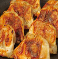 Fried gyoza